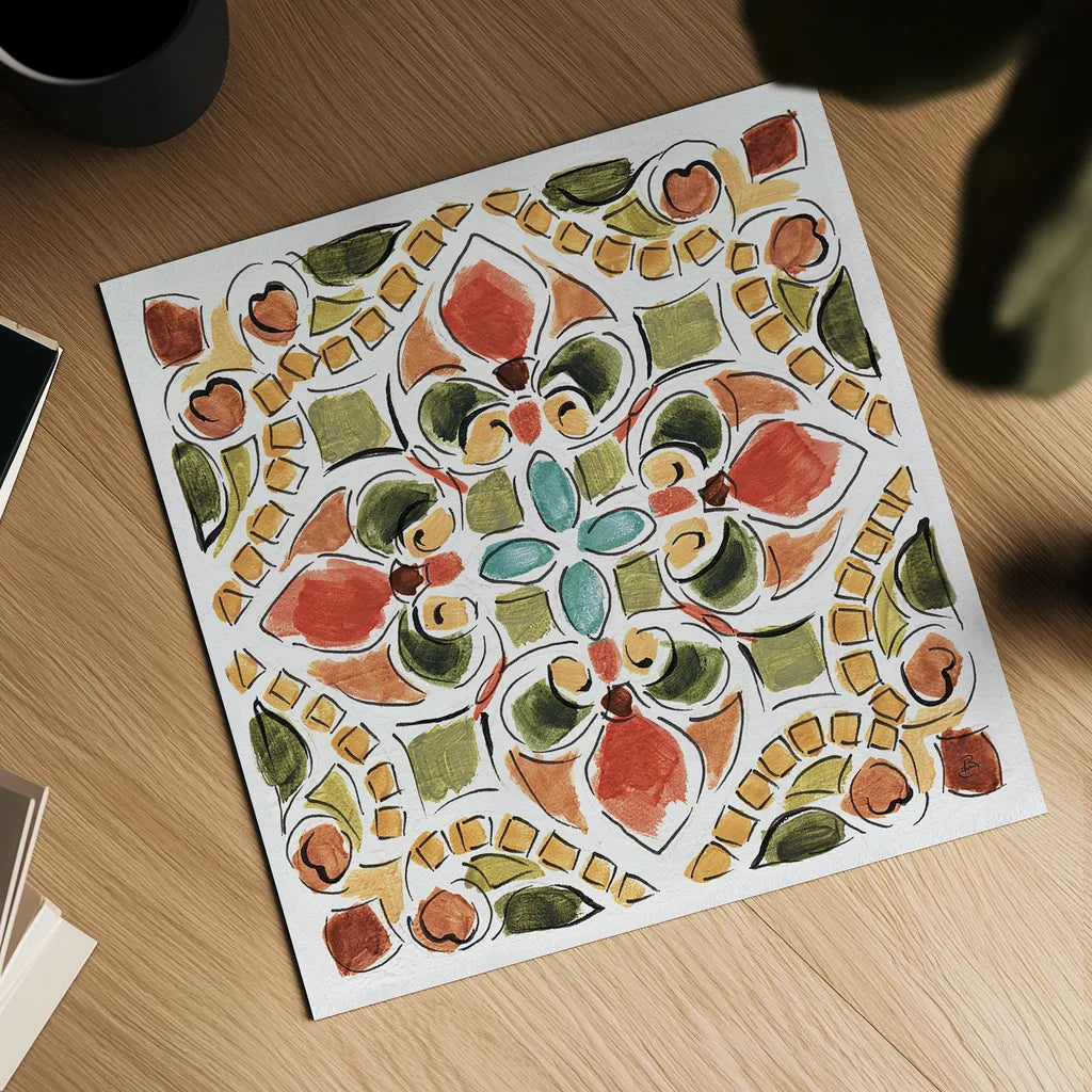 Tuscan Breeze VII by Daphne Brissonnet. Shown as a detailed flat fine art print, highlighting archival giclee quality. Available as an archival giclee rolled canvas, fine art paper, or poster print. SKU 37484a.