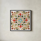 Tuscan Breeze VII by Daphne Brissonnet. Shown in a sleek black glass frame for a contemporary gallery look. Available as an archival giclee rolled canvas, fine art paper, or poster print. SKU 37484a.