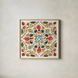 Tuscan Breeze VII by Daphne Brissonnet. Shown in a natural wood glass frame for a timeless modern aesthetic. Available as an archival giclee rolled canvas, fine art paper, or poster print. SKU 37484a.