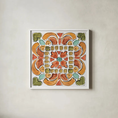 Tuscan Breeze VIII by Daphne Brissonnet. Shown in a crisp white glass frame for a clean and minimalist style. Available as an archival giclee rolled canvas, fine art paper, or poster print. SKU 37485a.