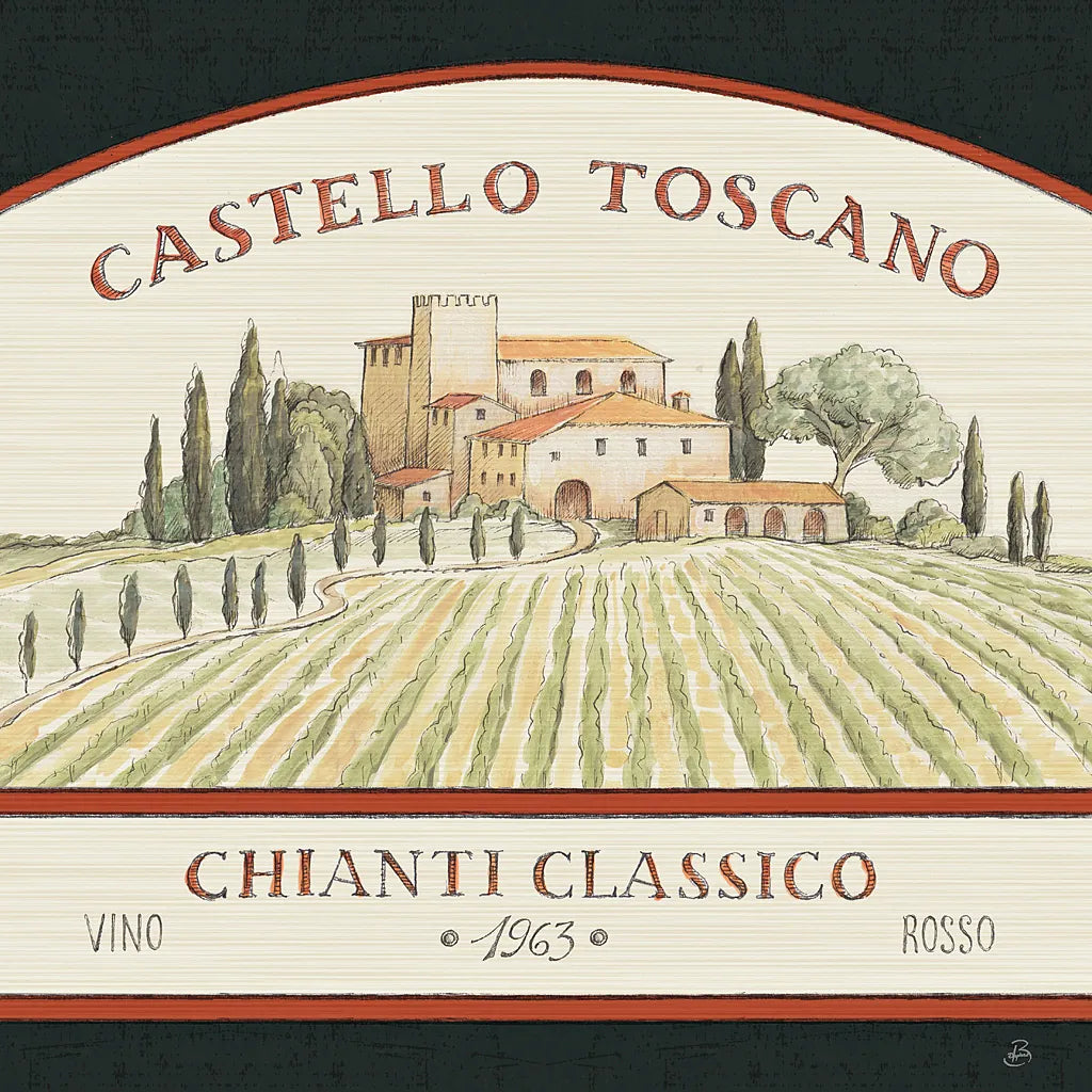 Tuscan Flavor IV by Daphne Brissonnet. SKU 44010a. Archival Giclee Fine art print for wall decor.