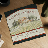 Tuscan Flavor IV by Daphne Brissonnet. Shown as a detailed flat fine art print, highlighting archival giclee quality. Available as an archival giclee rolled canvas, fine art paper, or poster print. SKU 44010a.