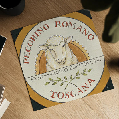 Tuscan Flavor VII by Daphne Brissonnet. Shown as a detailed flat fine art print, highlighting archival giclee quality. Available as an archival giclee rolled canvas, fine art paper, or poster print. SKU 44013a.