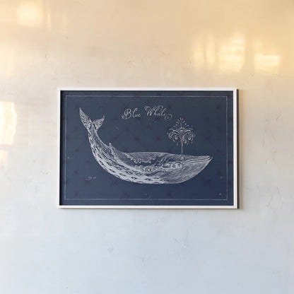 Underwater Life IX by Daphne Brissonnet. shown as a paper print in a white frame. Available as a archival giclee rolled canvas, fine art paper, or poster print. SKU 33465i.