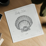 Underwater Life VII by Daphne Brissonnet. Shown as a detailed flat fine art print, highlighting archival giclee quality. Available as an archival giclee rolled canvas, fine art paper, or poster print. SKU 33463a.