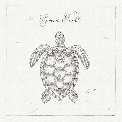 Underwater Life VIII by Daphne Brissonnet. SKU 33464a. Archival Giclee Fine art print for wall decor.