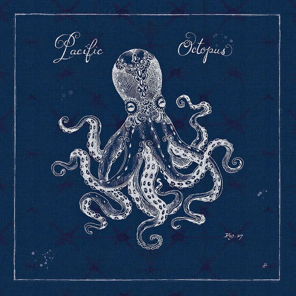 Underwater Life X by Daphne Brissonnet. SKU 33466a. Archival Giclee Fine art print for wall decor.