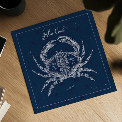 Underwater Life XII by Daphne Brissonnet. Shown as a detailed flat fine art print, highlighting archival giclee quality. Available as an archival giclee rolled canvas, fine art paper, or poster print. SKU 33468a.