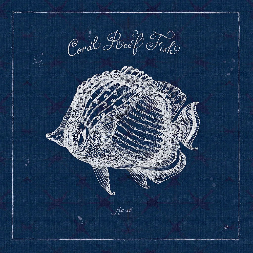 Underwater Life XIV by Daphne Brissonnet. SKU 33470a. Archival Giclee Fine art print for wall decor.