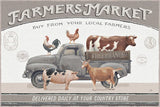 Vintage Farm I by Daphne Brissonnet. SKU 32225i. Archival Giclee Fine art print for wall decor.