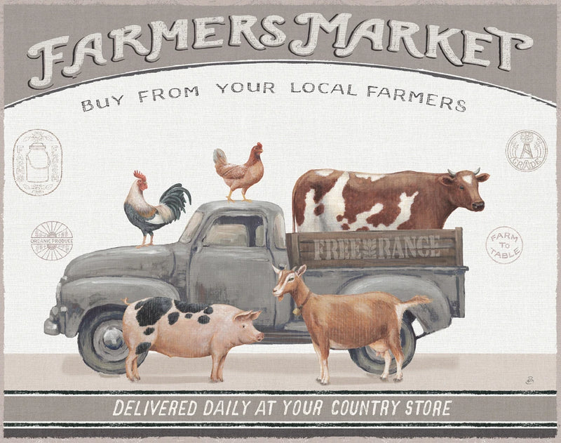Vintage Farm I v2 by Daphne Brissonnet