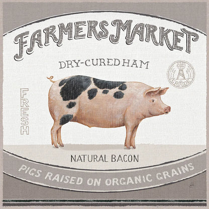 Vintage Farm III by Daphne Brissonnet. SKU 32227a. Archival Giclee Fine art print for wall decor.