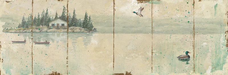 Waterside Lodge IV Panel No Words by Daphne Brissonnet