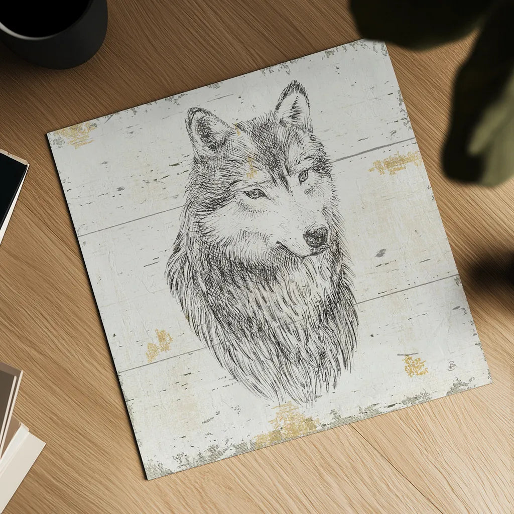 Wild and Beautiful III Sq by Daphne Brissonnet. Shown as a detailed flat fine art print, highlighting archival giclee quality. Available as an archival giclee rolled canvas, fine art paper, or poster print. SKU 64006a.