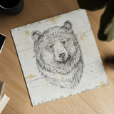 Wild and Beautiful IV Sq by Daphne Brissonnet. Shown as a detailed flat fine art print, highlighting archival giclee quality. Available as an archival giclee rolled canvas, fine art paper, or poster print. SKU 64007a.