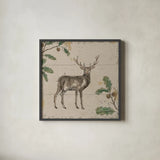 Wild and Beautiful V Color by Daphne Brissonnet. Shown in a sleek black glass frame for a contemporary gallery look. Available as an archival giclee rolled canvas, fine art paper, or poster print. SKU 82940a.