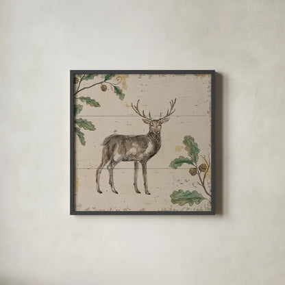 Wild and Beautiful V Color by Daphne Brissonnet. Shown in a sleek black glass frame for a contemporary gallery look. Available as an archival giclee rolled canvas, fine art paper, or poster print. SKU 82940a.