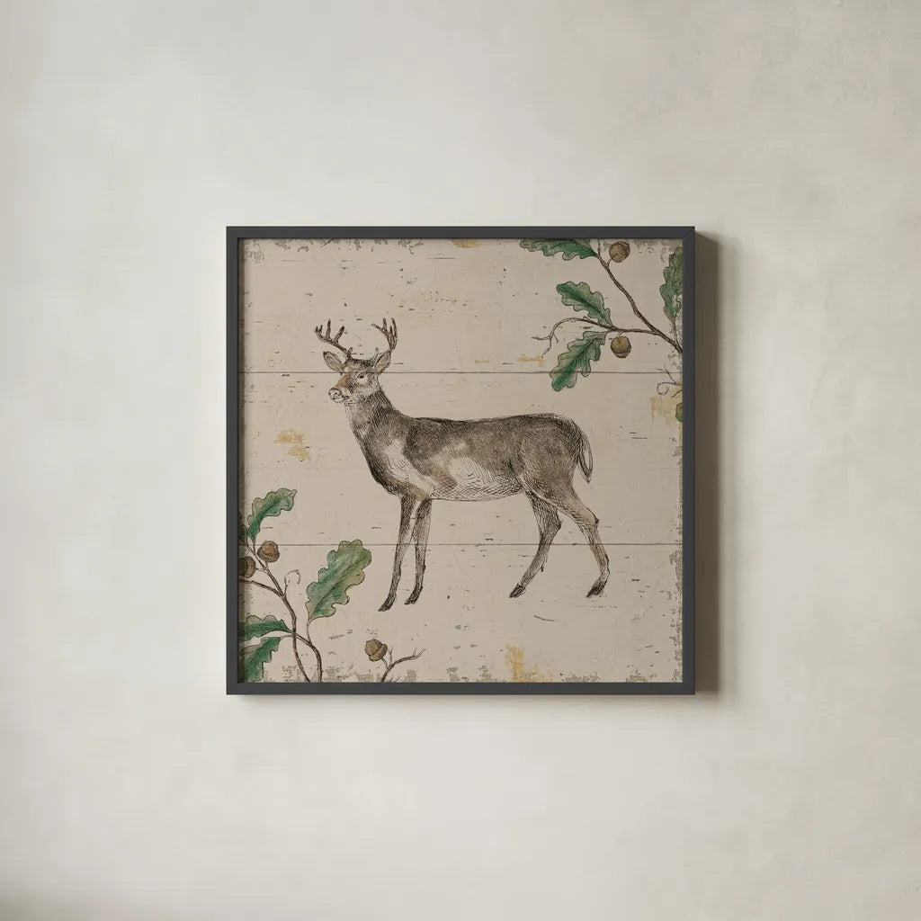 Wild and Beautiful VI Color by Daphne Brissonnet. Shown in a sleek black glass frame for a contemporary gallery look. Available as an archival giclee rolled canvas, fine art paper, or poster print. SKU 82941a.
