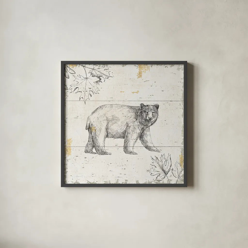 Wild and Beautiful VII by Daphne Brissonnet. Shown in a sleek black glass frame for a contemporary gallery look. Available as an archival giclee rolled canvas, fine art paper, or poster print. SKU 28766a.