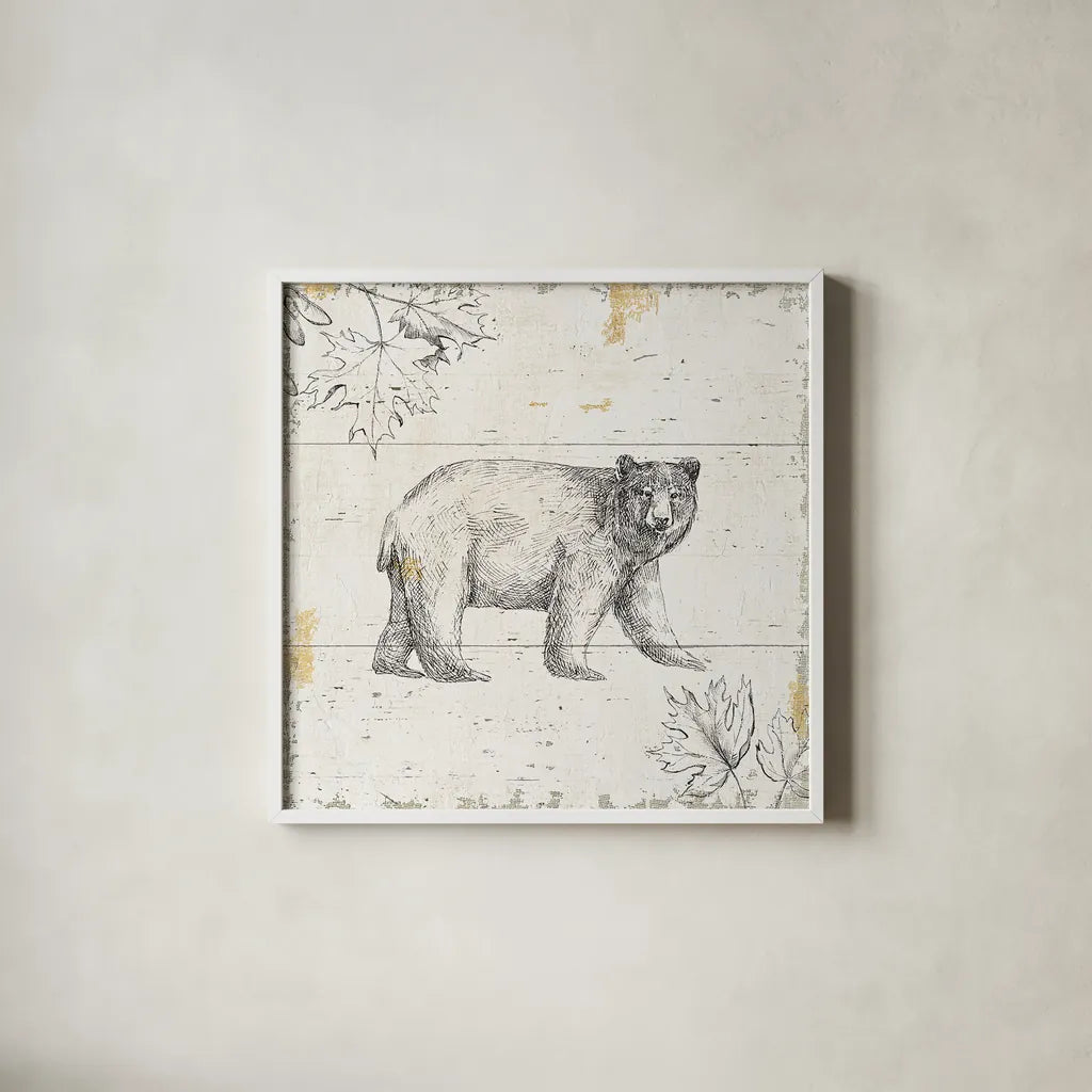 Wild and Beautiful VII by Daphne Brissonnet. Shown in a crisp white glass frame for a clean and minimalist style. Available as an archival giclee rolled canvas, fine art paper, or poster print. SKU 28766a.
