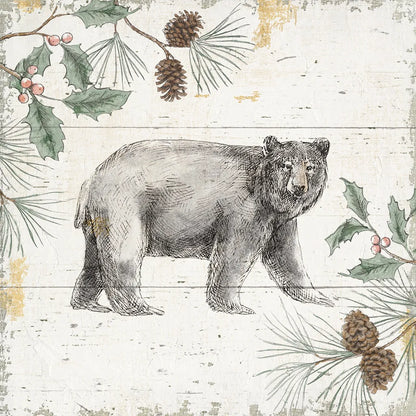 Wild and Beautiful VII Holiday by Daphne Brissonnet. SKU 72271a. Archival Giclee Fine art print for wall decor.