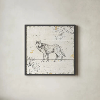 Wild and Beautiful VIII by Daphne Brissonnet. Shown in a sleek black glass frame for a contemporary gallery look. Available as an archival giclee rolled canvas, fine art paper, or poster print. SKU 28767a.