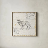 Wild and Beautiful VIII by Daphne Brissonnet. Shown in a natural wood glass frame for a timeless modern aesthetic. Available as an archival giclee rolled canvas, fine art paper, or poster print. SKU 28767a.