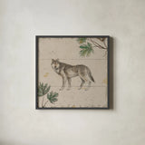Wild and Beautiful VIII Color by Daphne Brissonnet. Shown in a sleek black glass frame for a contemporary gallery look. Available as an archival giclee rolled canvas, fine art paper, or poster print. SKU 82943a.