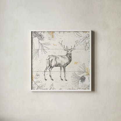 Wild and Beautiful X by Daphne Brissonnet. Shown in a crisp white glass frame for a clean and minimalist style. Available as an archival giclee rolled canvas, fine art paper, or poster print. SKU 37938a.