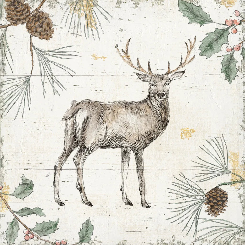Wild and Beautiful X Holiday by Daphne Brissonnet. SKU 72273a. Archival Giclee Fine art print for wall decor.