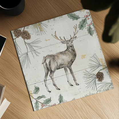 Wild and Beautiful X Holiday by Daphne Brissonnet. Shown as a detailed flat fine art print, highlighting archival giclee quality. Available as an archival giclee rolled canvas, fine art paper, or poster print. SKU 72273a.