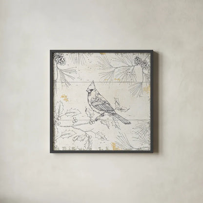 Wild and Beautiful XI by Daphne Brissonnet. Shown in a sleek black glass frame for a contemporary gallery look. Available as an archival giclee rolled canvas, fine art paper, or poster print. SKU 37939a.