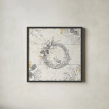 Wild and Beautiful XII by Daphne Brissonnet. Shown in a sleek black glass frame for a contemporary gallery look. Available as an archival giclee rolled canvas, fine art paper, or poster print. SKU 37940a.