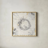 Wild and Beautiful XII by Daphne Brissonnet. Shown in a natural wood glass frame for a timeless modern aesthetic. Available as an archival giclee rolled canvas, fine art paper, or poster print. SKU 37940a.