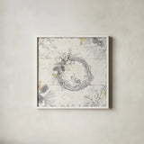 Wild and Beautiful XII by Daphne Brissonnet. Shown in a crisp white glass frame for a clean and minimalist style. Available as an archival giclee rolled canvas, fine art paper, or poster print. SKU 37940a.