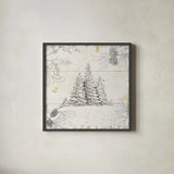 Wild and Beautiful XIII by Daphne Brissonnet. Shown in a sleek black glass frame for a contemporary gallery look. Available as an archival giclee rolled canvas, fine art paper, or poster print. SKU 37941a.