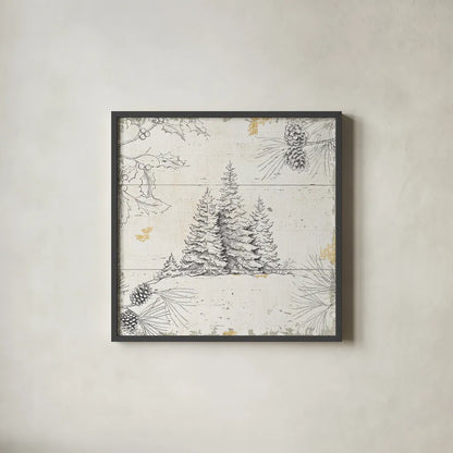 Wild and Beautiful XIII by Daphne Brissonnet. Shown in a sleek black glass frame for a contemporary gallery look. Available as an archival giclee rolled canvas, fine art paper, or poster print. SKU 37941a.