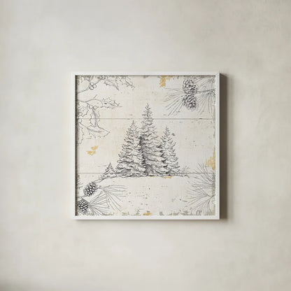 Wild and Beautiful XIII by Daphne Brissonnet. Shown in a crisp white glass frame for a clean and minimalist style. Available as an archival giclee rolled canvas, fine art paper, or poster print. SKU 37941a.