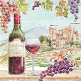 Wine Country III by Daphne Brissonnet. SKU 42148a. Archival Giclee Fine art print for wall decor.