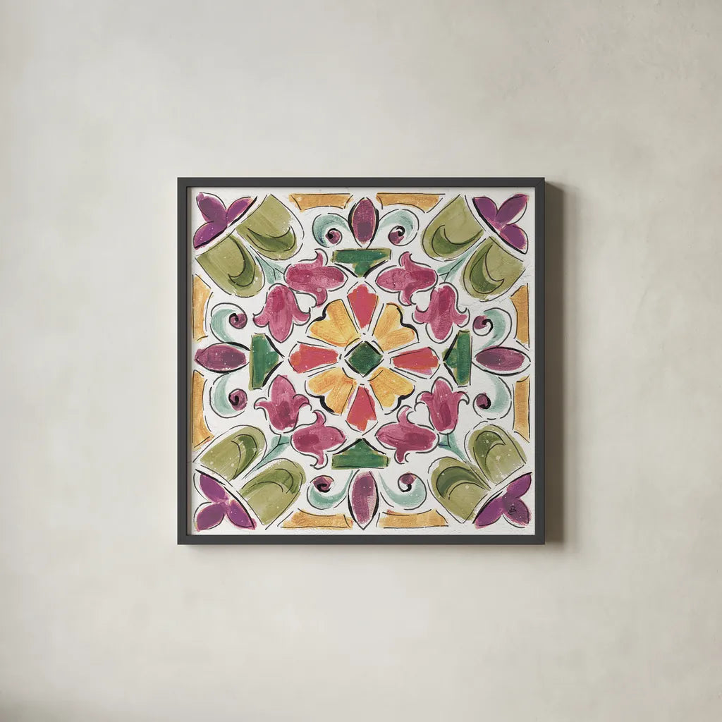 Wine Country IX by Daphne Brissonnet. Shown in a sleek black glass frame for a contemporary gallery look. Available as an archival giclee rolled canvas, fine art paper, or poster print. SKU 42154a.