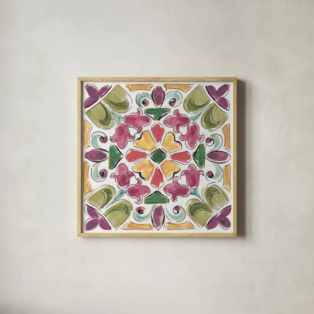 Wine Country IX by Daphne Brissonnet. Shown in a natural wood glass frame for a timeless modern aesthetic. Available as an archival giclee rolled canvas, fine art paper, or poster print. SKU 42154a.