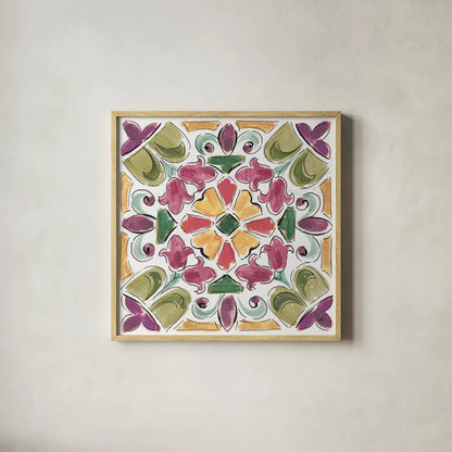 Wine Country IX by Daphne Brissonnet. Shown in a natural wood glass frame for a timeless modern aesthetic. Available as an archival giclee rolled canvas, fine art paper, or poster print. SKU 42154a.