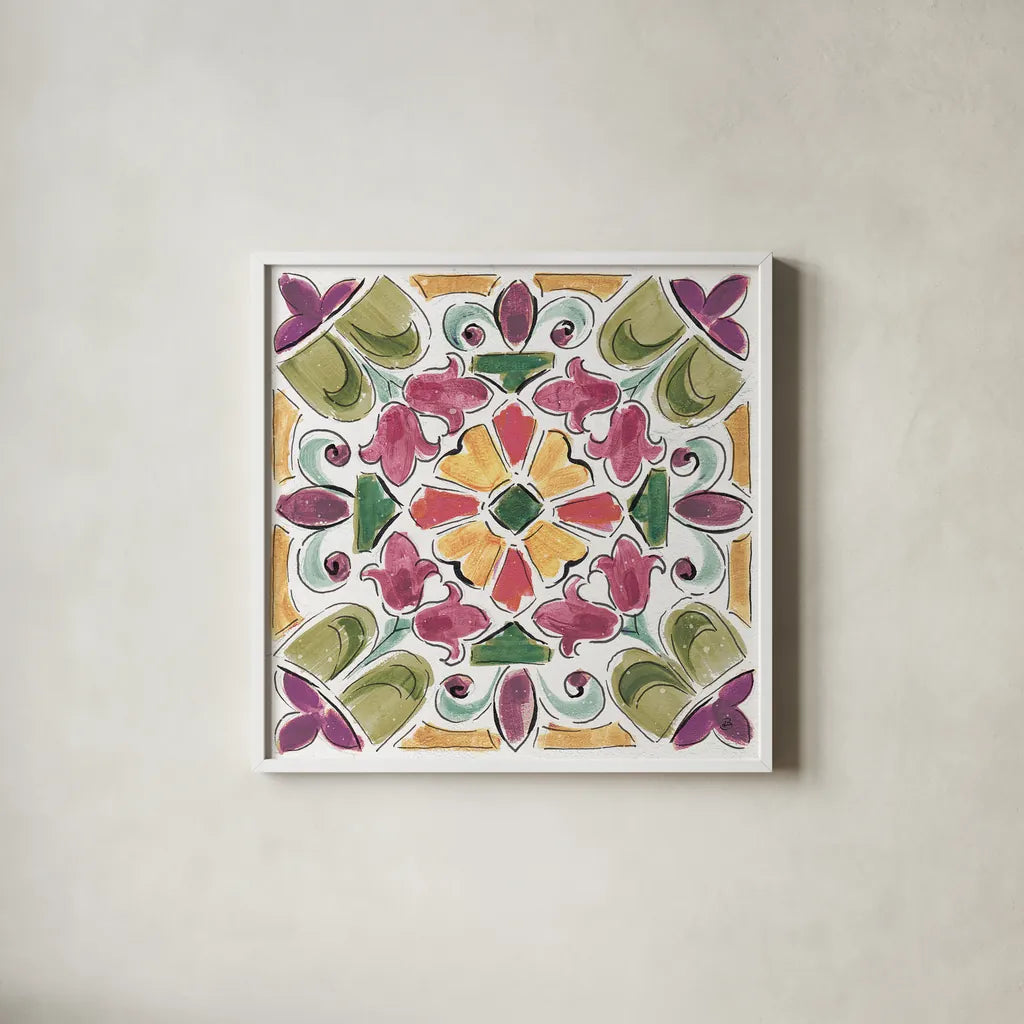 Wine Country IX by Daphne Brissonnet. Shown in a crisp white glass frame for a clean and minimalist style. Available as an archival giclee rolled canvas, fine art paper, or poster print. SKU 42154a.