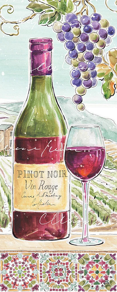Wine Country VI by Daphne Brissonnet