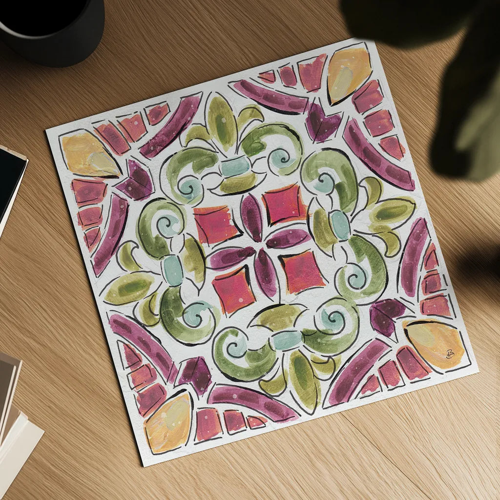 Wine Country VII by Daphne Brissonnet. Shown as a detailed flat fine art print, highlighting archival giclee quality. Available as an archival giclee rolled canvas, fine art paper, or poster print. SKU 42152a.