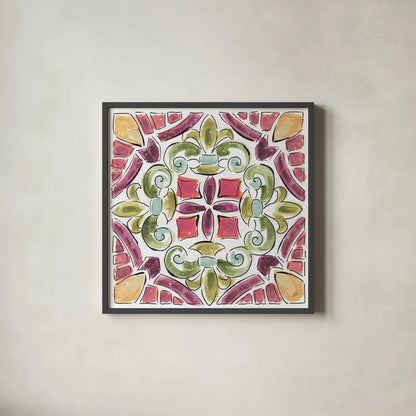 Wine Country VII by Daphne Brissonnet. Shown in a sleek black glass frame for a contemporary gallery look. Available as an archival giclee rolled canvas, fine art paper, or poster print. SKU 42152a.