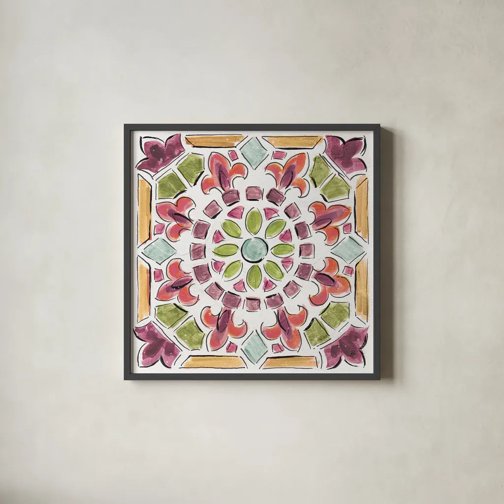 Wine Country VIII by Daphne Brissonnet. Shown in a sleek black glass frame for a contemporary gallery look. Available as an archival giclee rolled canvas, fine art paper, or poster print. SKU 42153a.