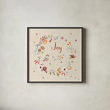 Winter Spice V by Daphne Brissonnet. Shown in a sleek black glass frame for a contemporary gallery look. Available as an archival giclee rolled canvas, fine art paper, or poster print. SKU 68267a.