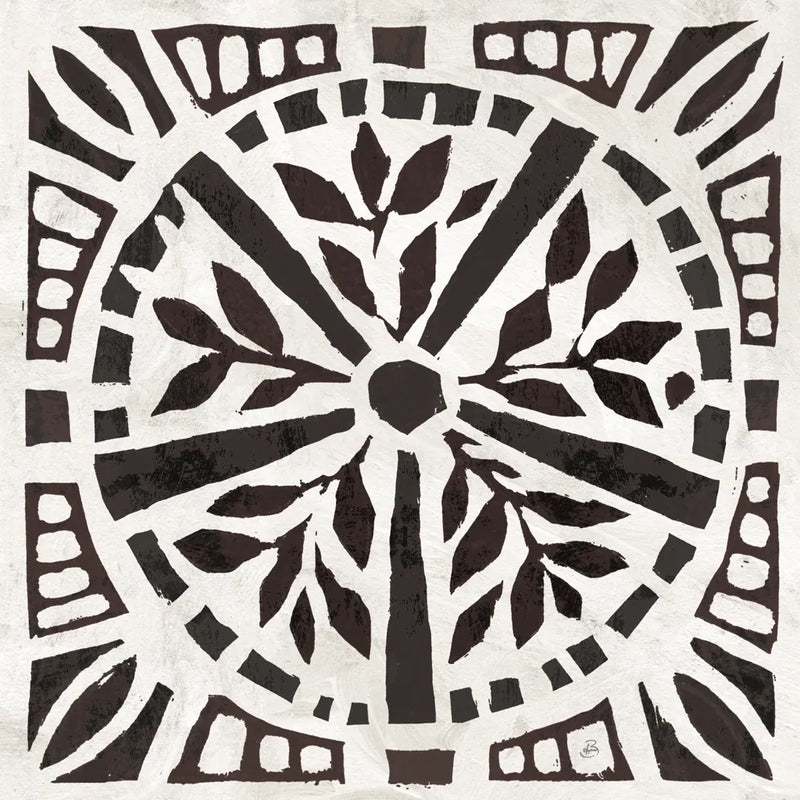 Woodcut Christmas X by Daphne Brissonnet. SKU 69689a. Archival Giclee Fine art print for wall decor.