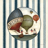 America Balloons I by David Carter Brown. SKU 98923a. Archival Giclee Fine art print for wall decor.